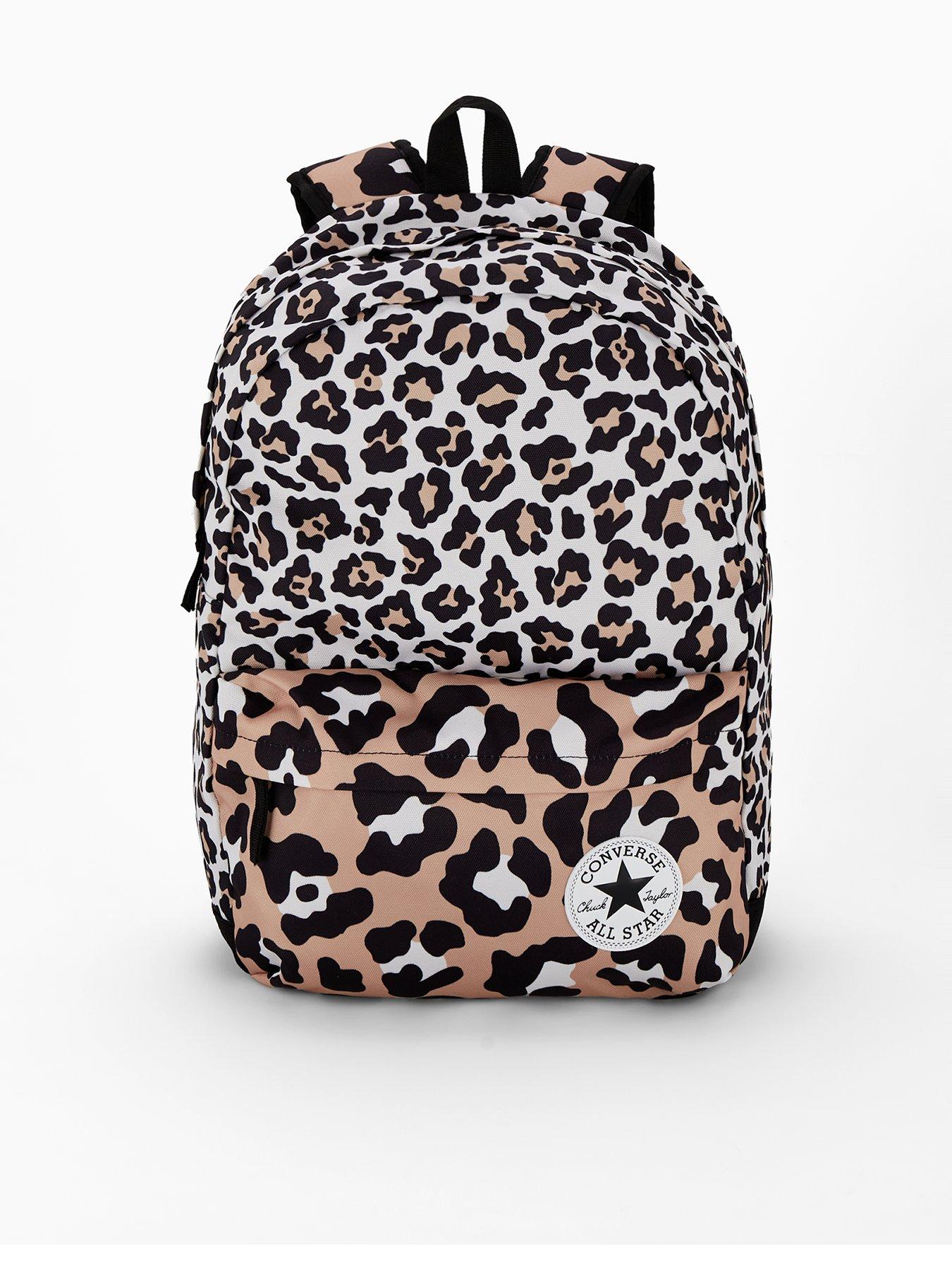 undefined Womens Leopard All Over Print Speed 2 Chuck Patch Backpack - Leopard