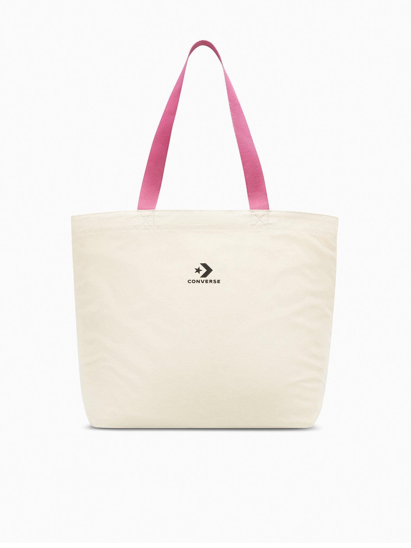 Image of Converse Womens Star Chevron Access Tote - Cream