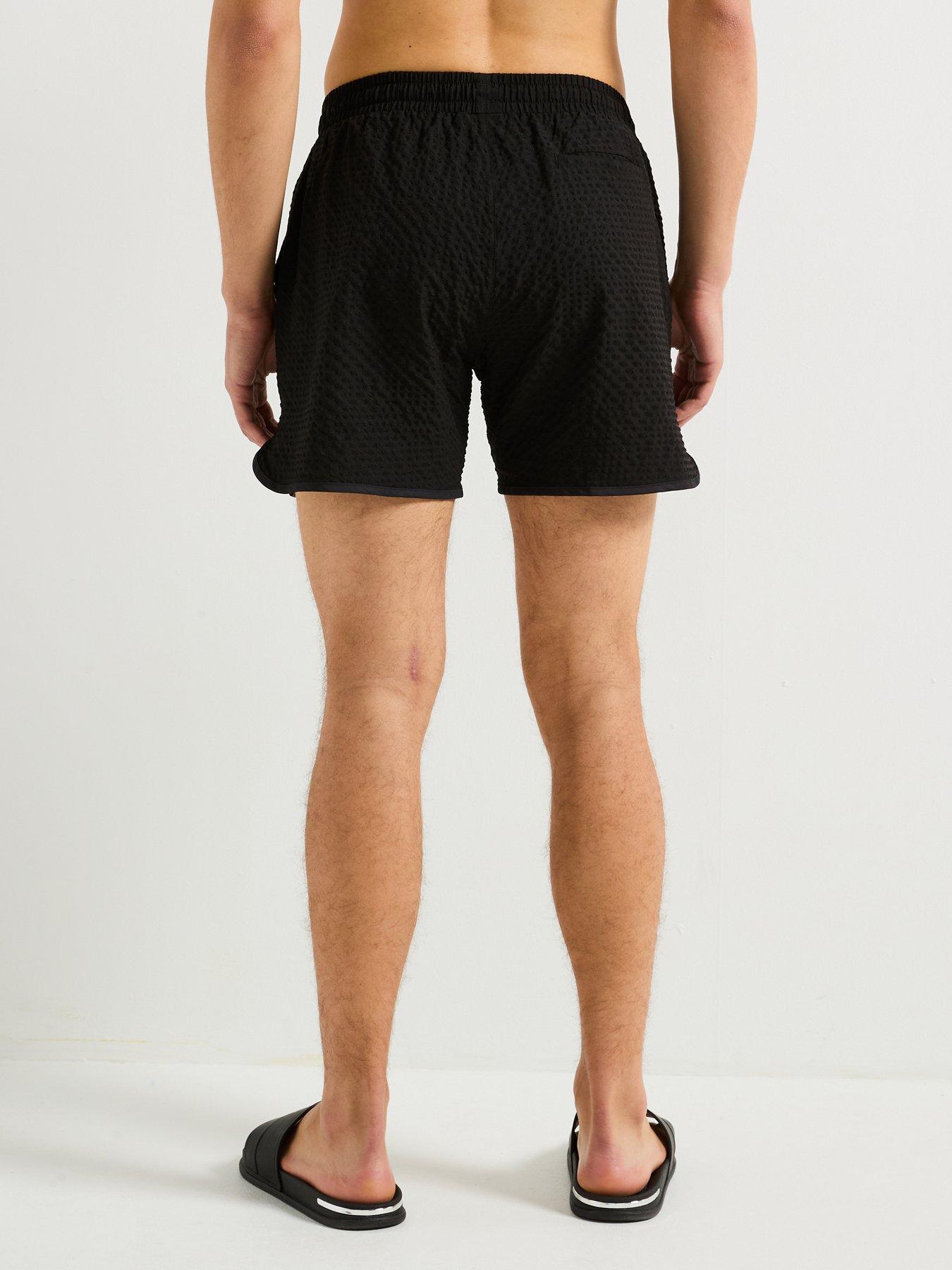 hugo-chaffle-swim-shorts-blackstillFront