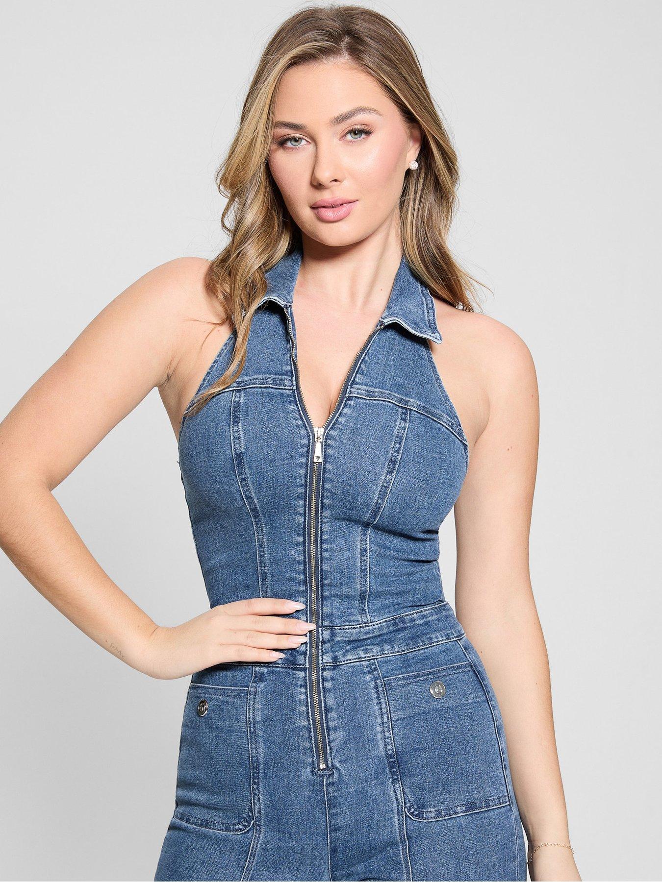 guess-mia-halterneck-denim-jumpsuit-blueback