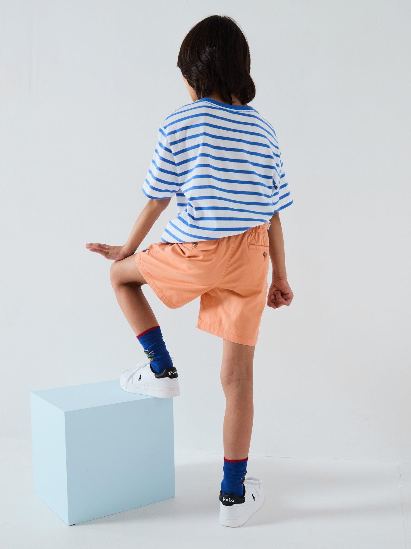 Image 2 of 4 of Polo Ralph Lauren Boys Prepster Shorts - Orange