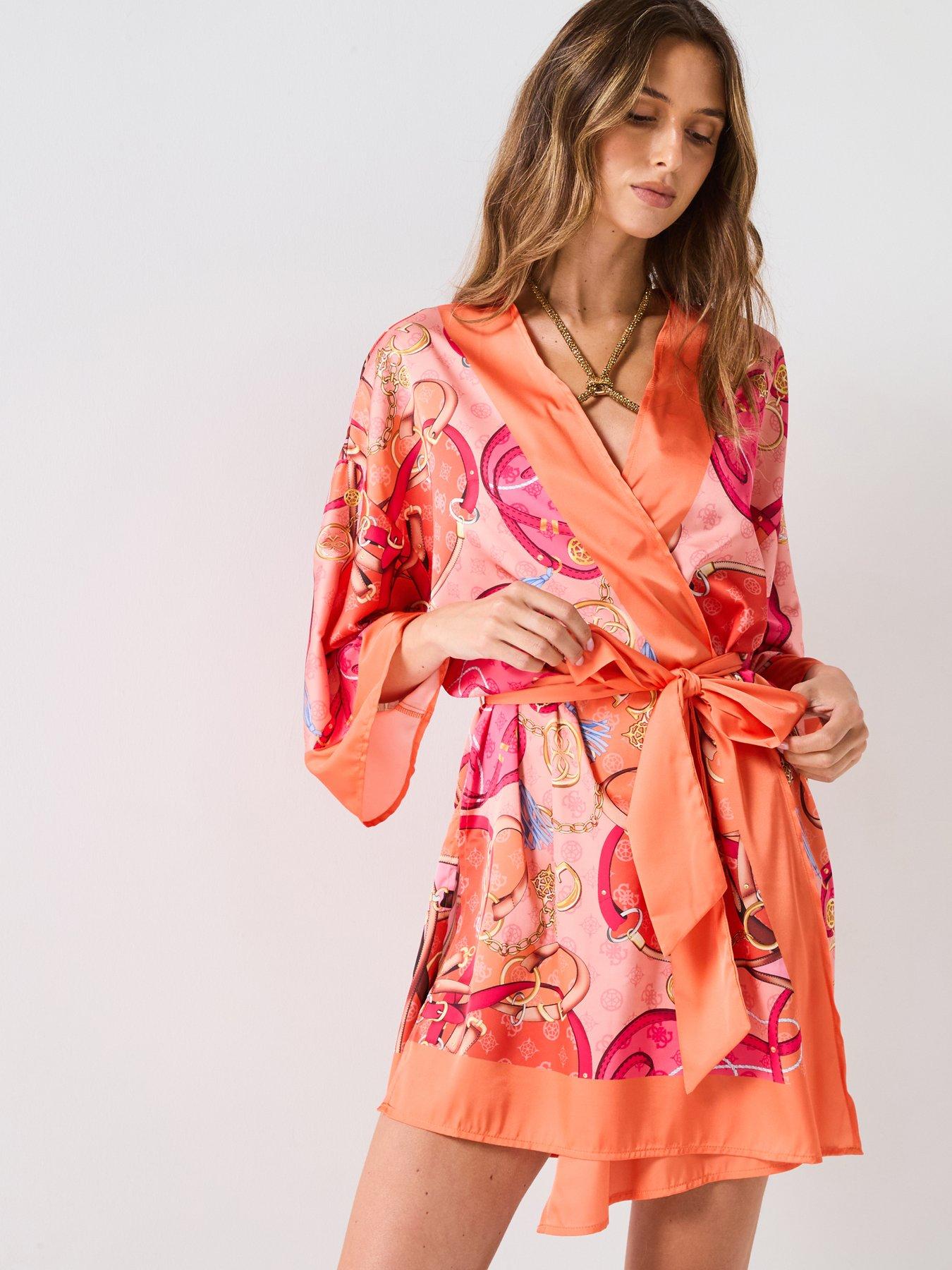 Guess Belted Kimono - Orange
