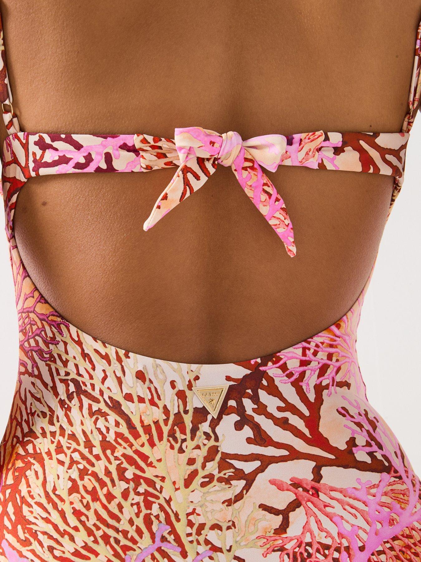 Image 6 of 6 of Guess One Piece Swimsuit - Pink