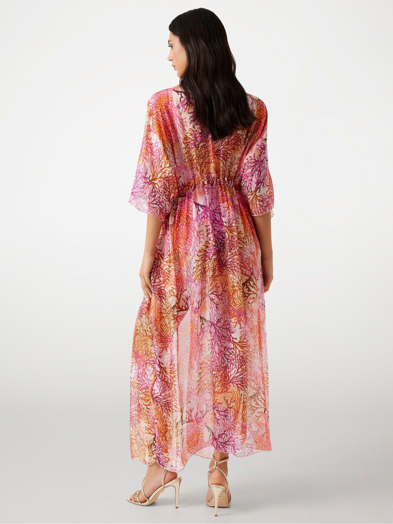 Image 2 of 5 of Guess Long Kimono - Pink