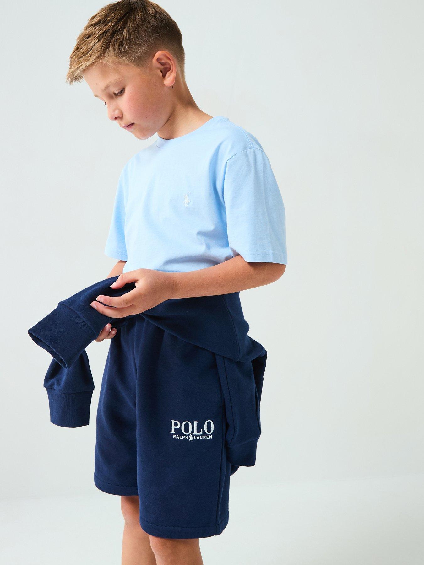 Image of Polo Ralph Lauren Boys Classic Short Sleeve T-shirt - Light Blue