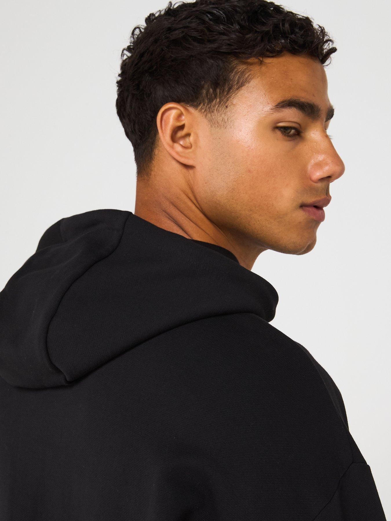 Image 5 of 5 of HUGO Blue Nottyo Overhead Hoodie- Black
