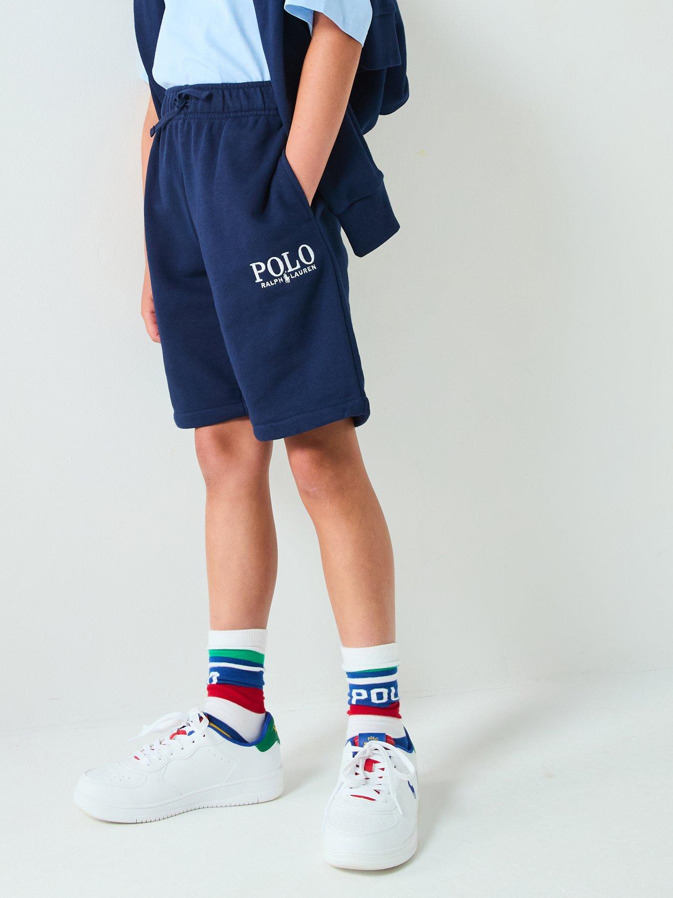 Polo Ralph Lauren Boys Logo Jog Shorts - Navy