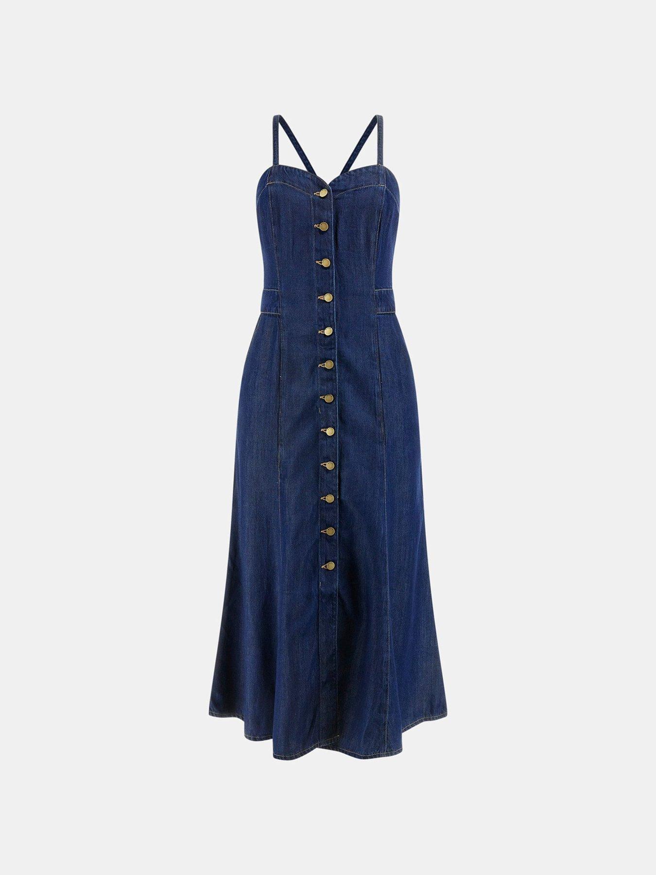 Image 5 of 5 of Guess Edna Dress - Blue