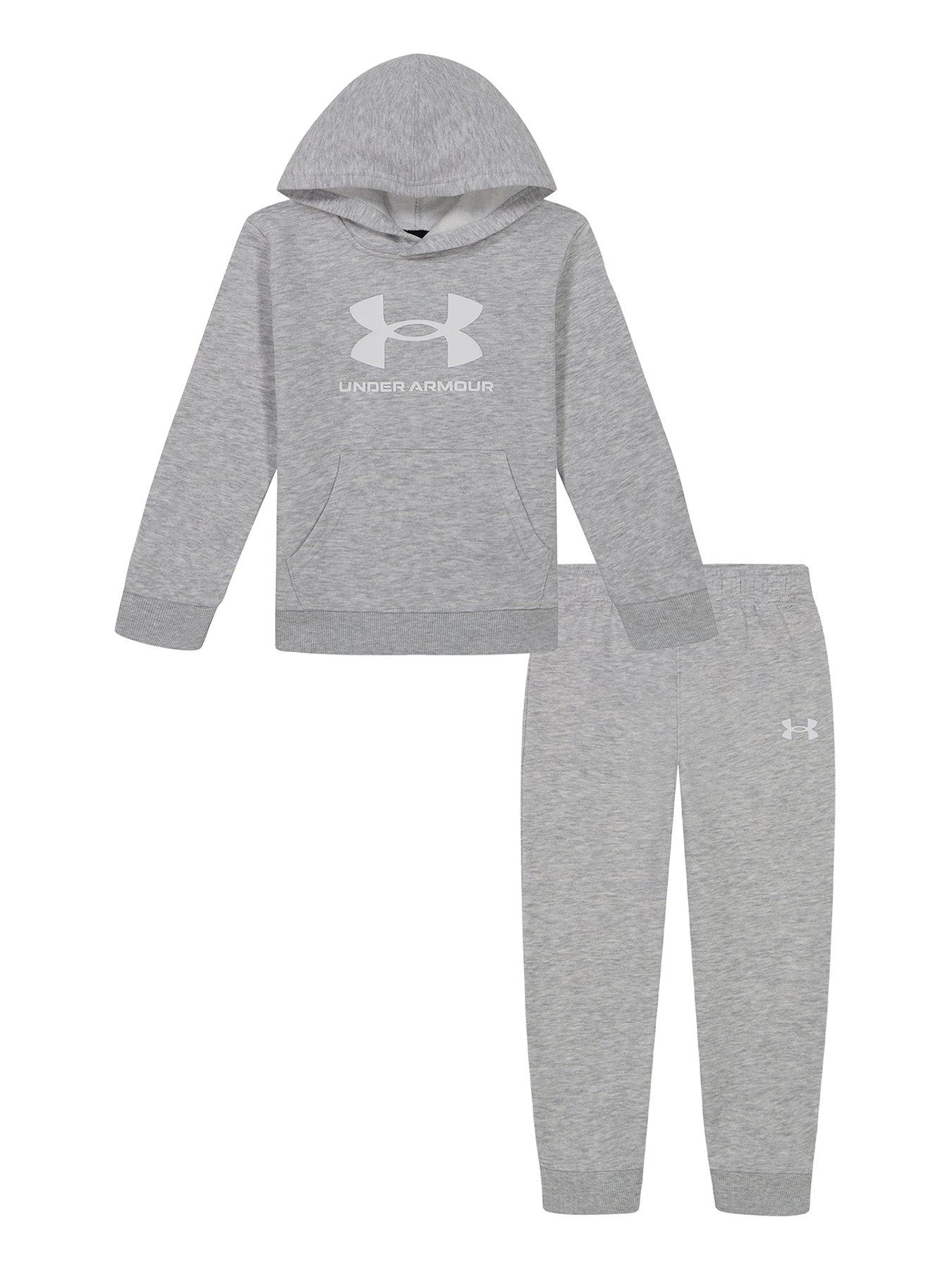 Image 1 of 1 of UNDER ARMOUR Kids Boys Big Logo Set - Grey