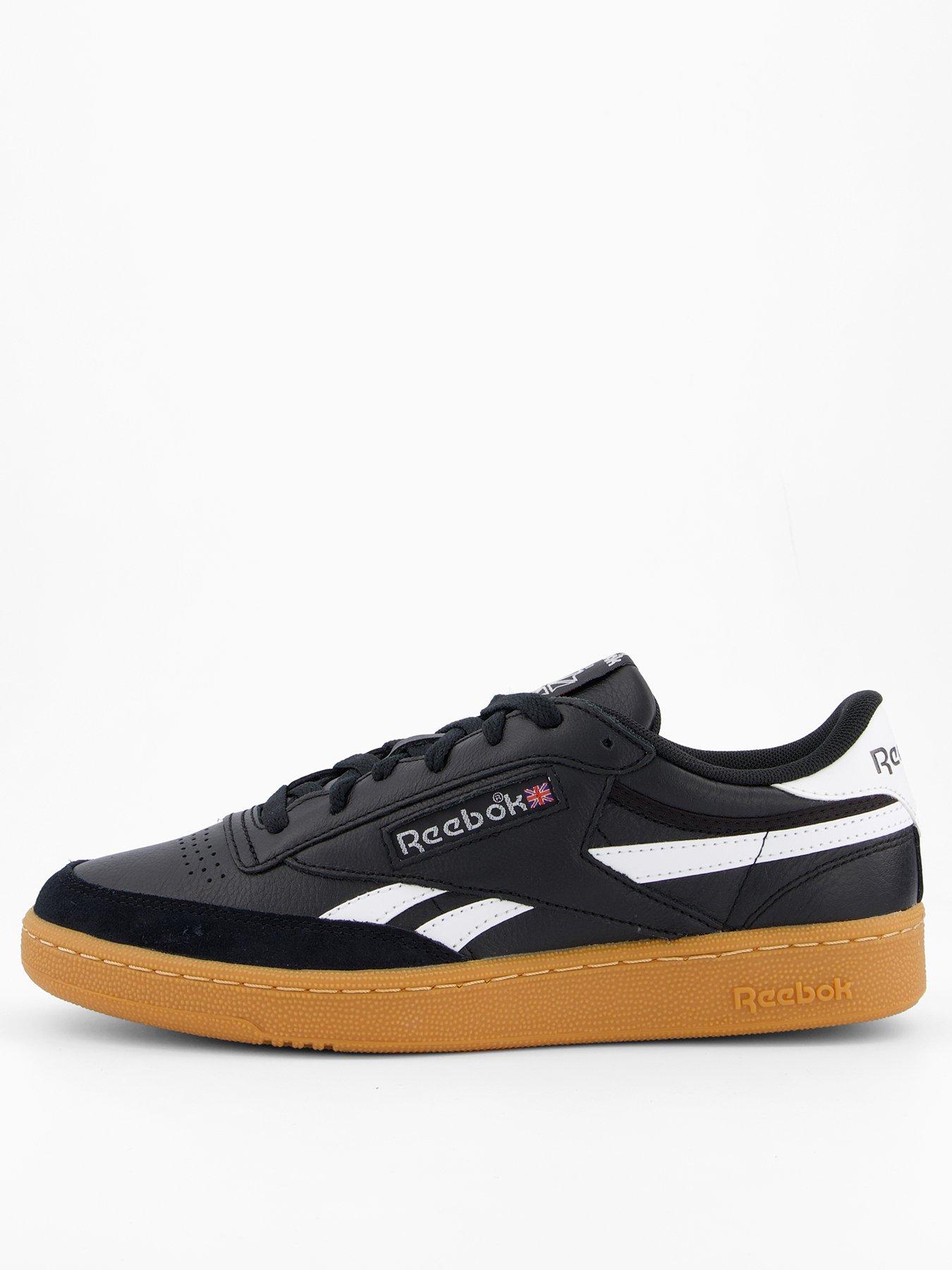 reebok-unisex-club-c-revenge-vintage-trainers-black
