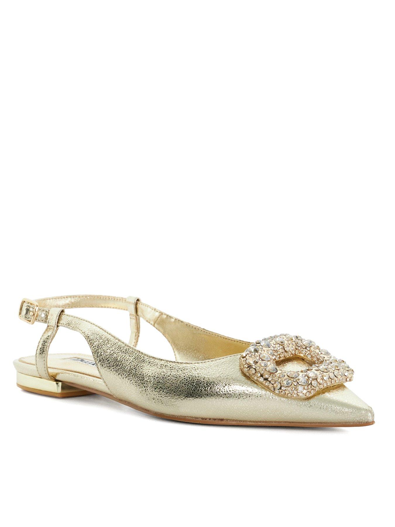 dune-london-confidence-flat-shoe-goldstillFront