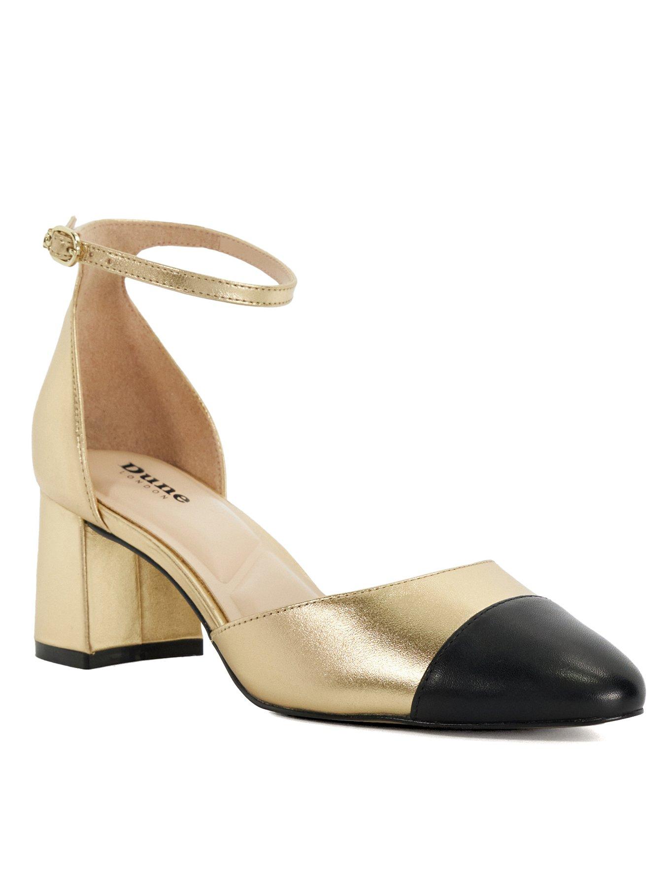 dune-london-careless-leather-block-heel-ankle-strap-courts-goldstillFront