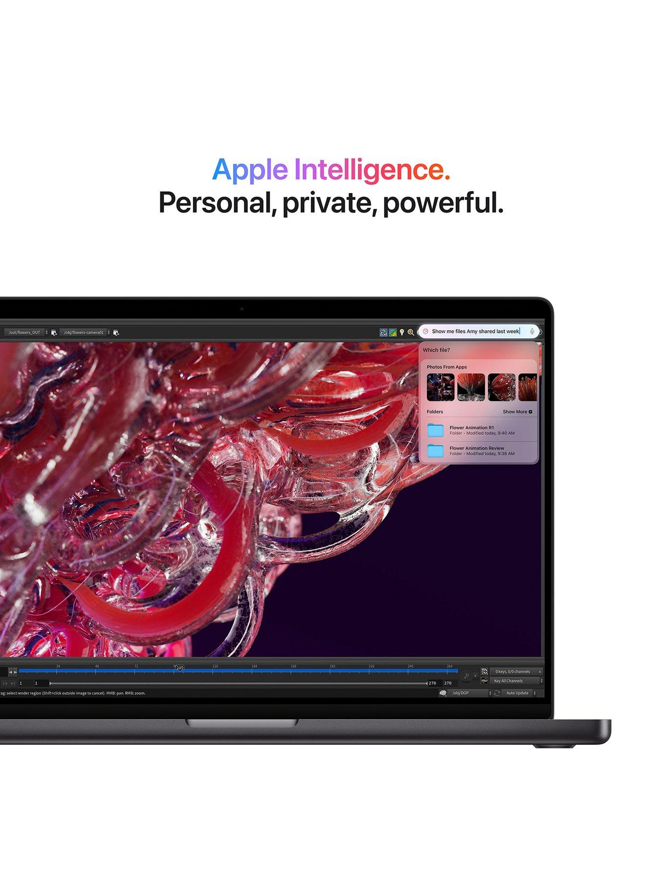 Image 4 of 8 of Apple MacBook Pro (M4, 2024) 14 inch with 10-core CPU and 10-core GPU, 16GB Unified Memory, 1TB SSD - Silver