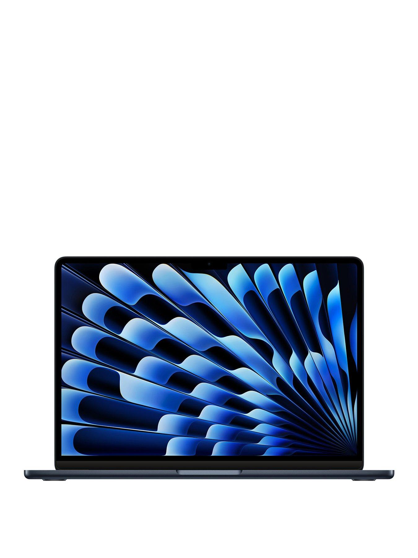 undefined MacBook Air (M3, 2024) 13 inch with 8-core CPU and 8-core GPU, 16GB Unified Memory, 256GB SSD - Midnight