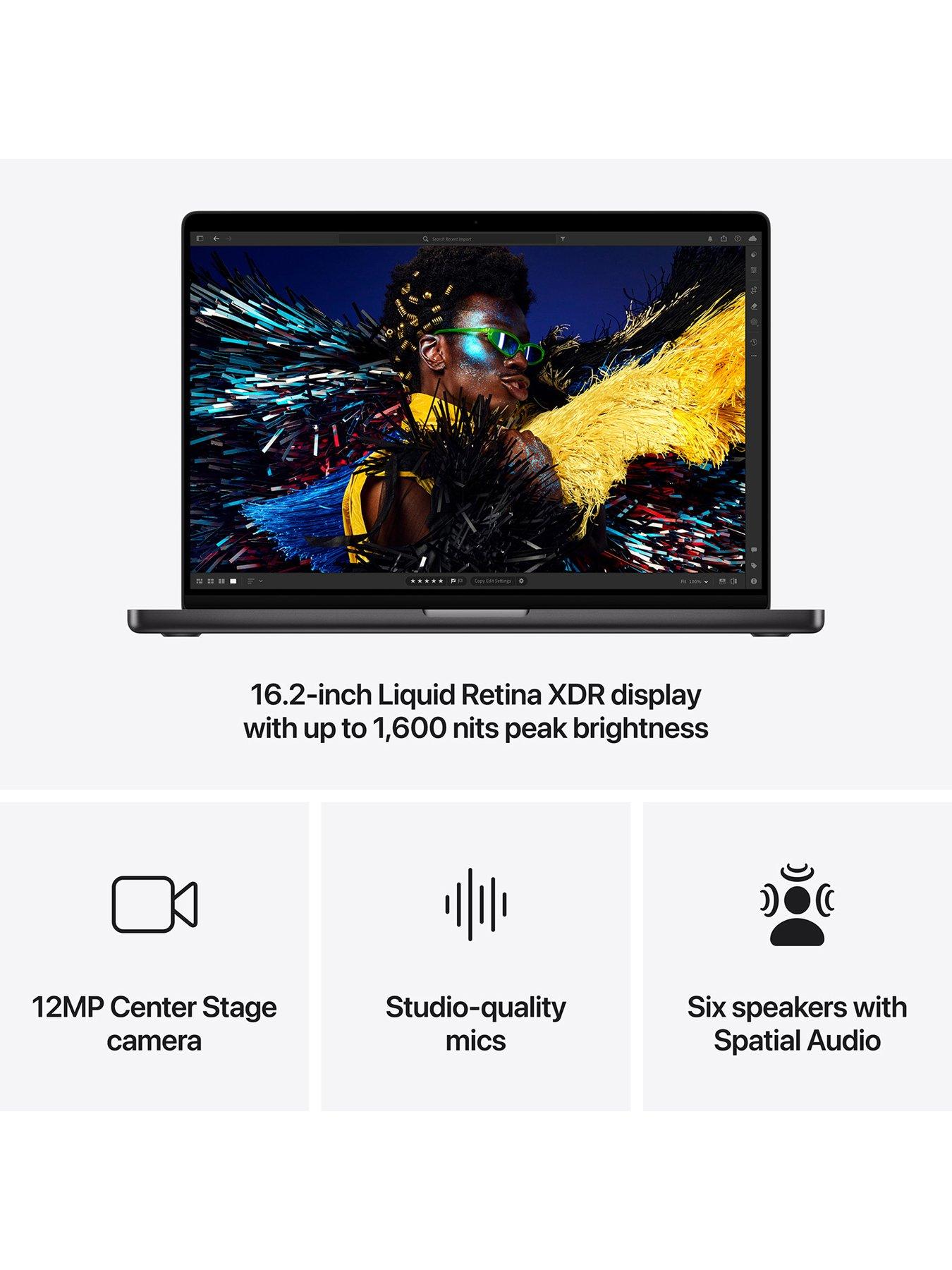 Image 6 of 8 of Apple MacBook Pro (M4 Pro, 2024) 16 inch with 14-core CPU and 20-core GPU, 24GB Unified Memory, 512GB SSD - Space Black