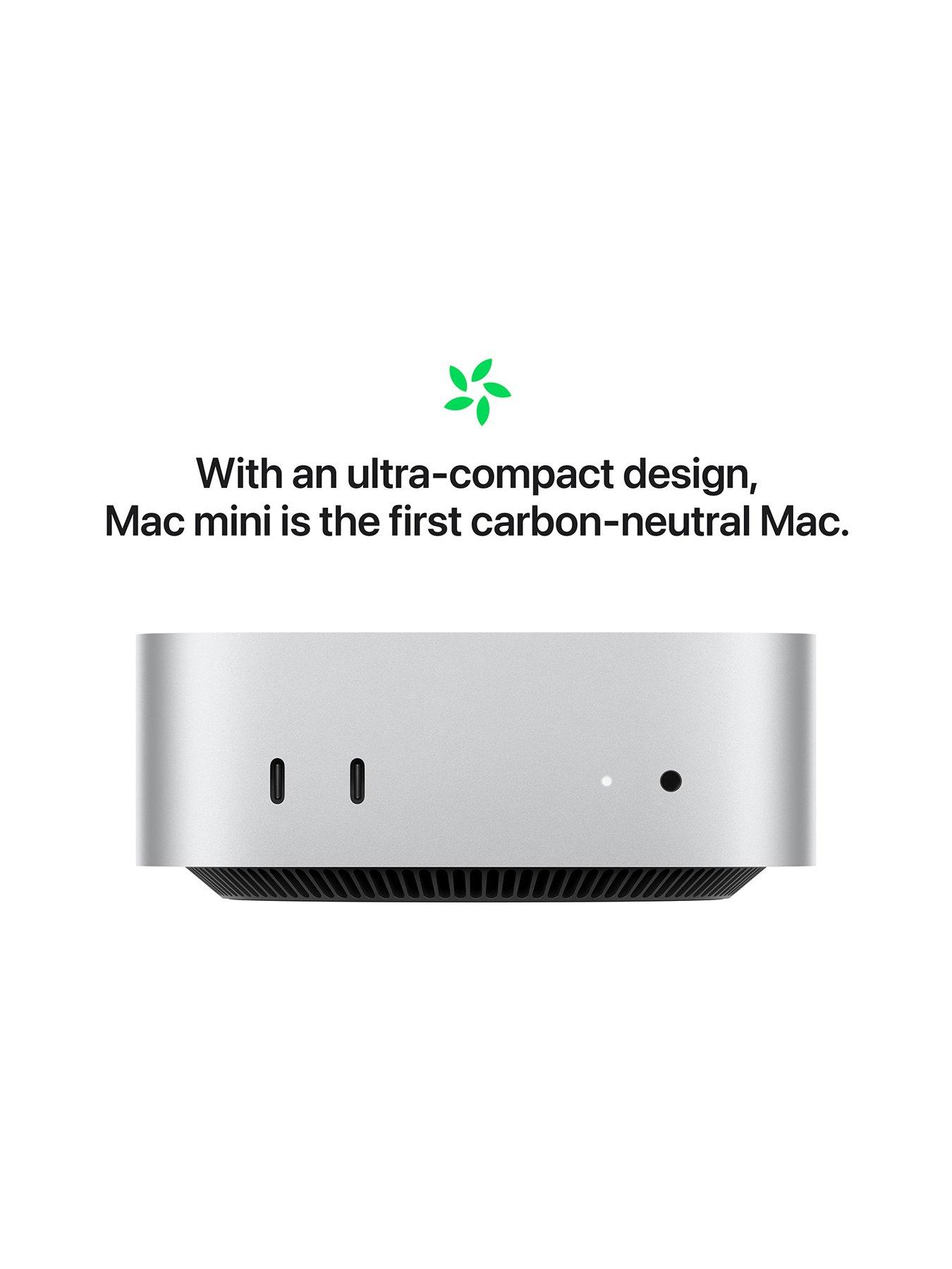 Image 5 of 7 of Apple Mac mini (M4, 2024) with 10-core CPU and 10-core GPU, 24GB, 512GB SSD - Silver