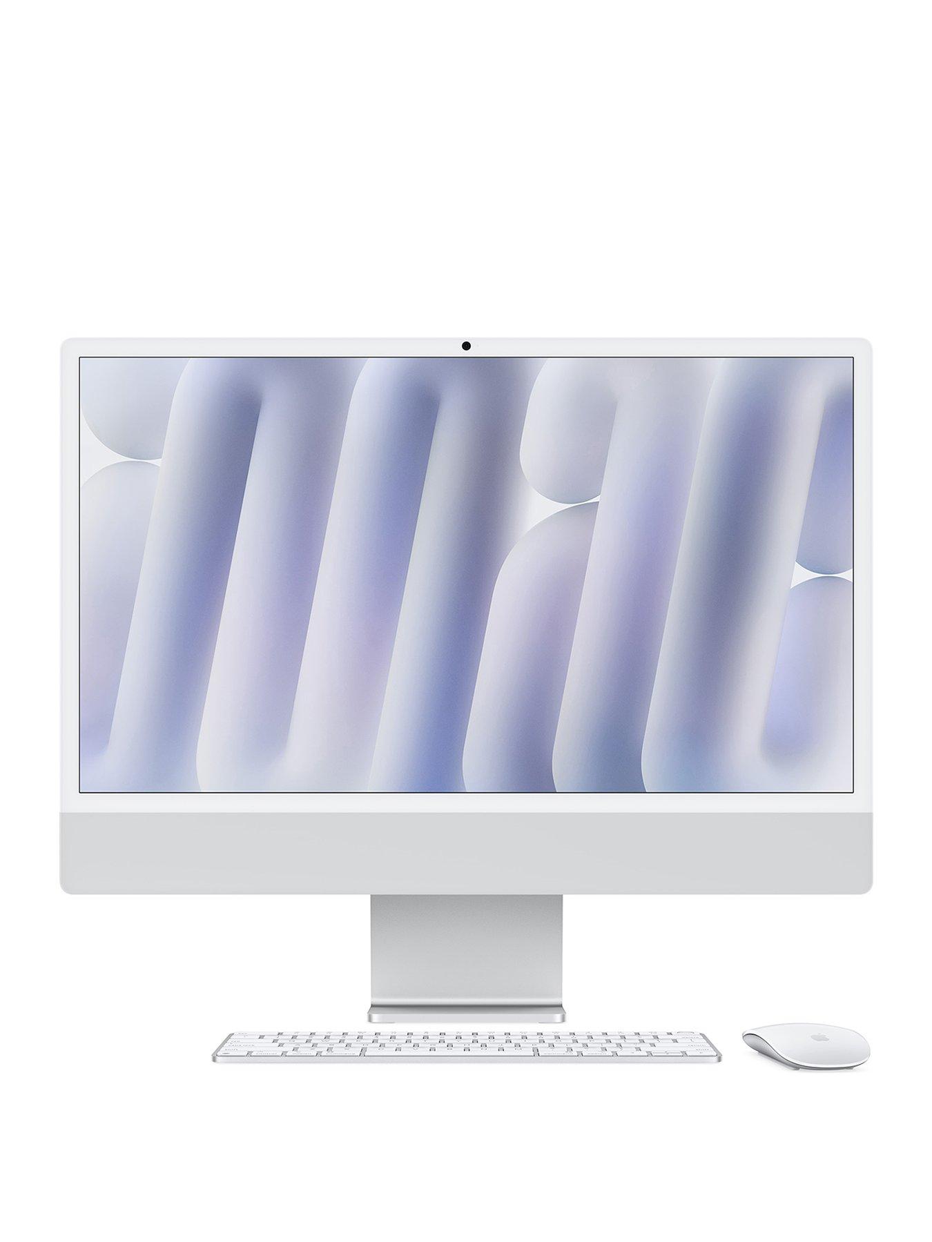 Image 1 of 7 of Apple iMac (M4, 2024) 24 inch with Retina 4.5K display, 10-core CPU and 10-core GPU, 512GB SSD - Silver