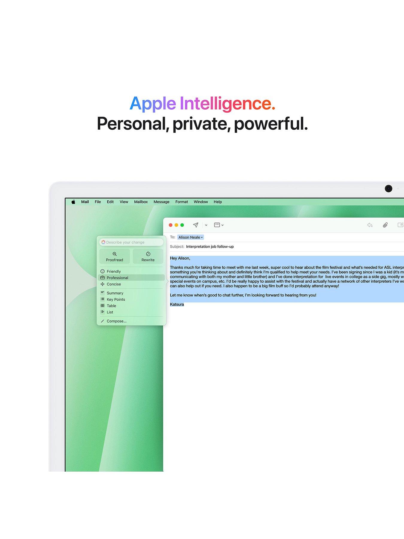 Image 4 of 7 of Apple iMac (M4, 2024) 24 inch with Retina 4.5K display, 10-core CPU and 10-core GPU, 256GB SSD - Green
