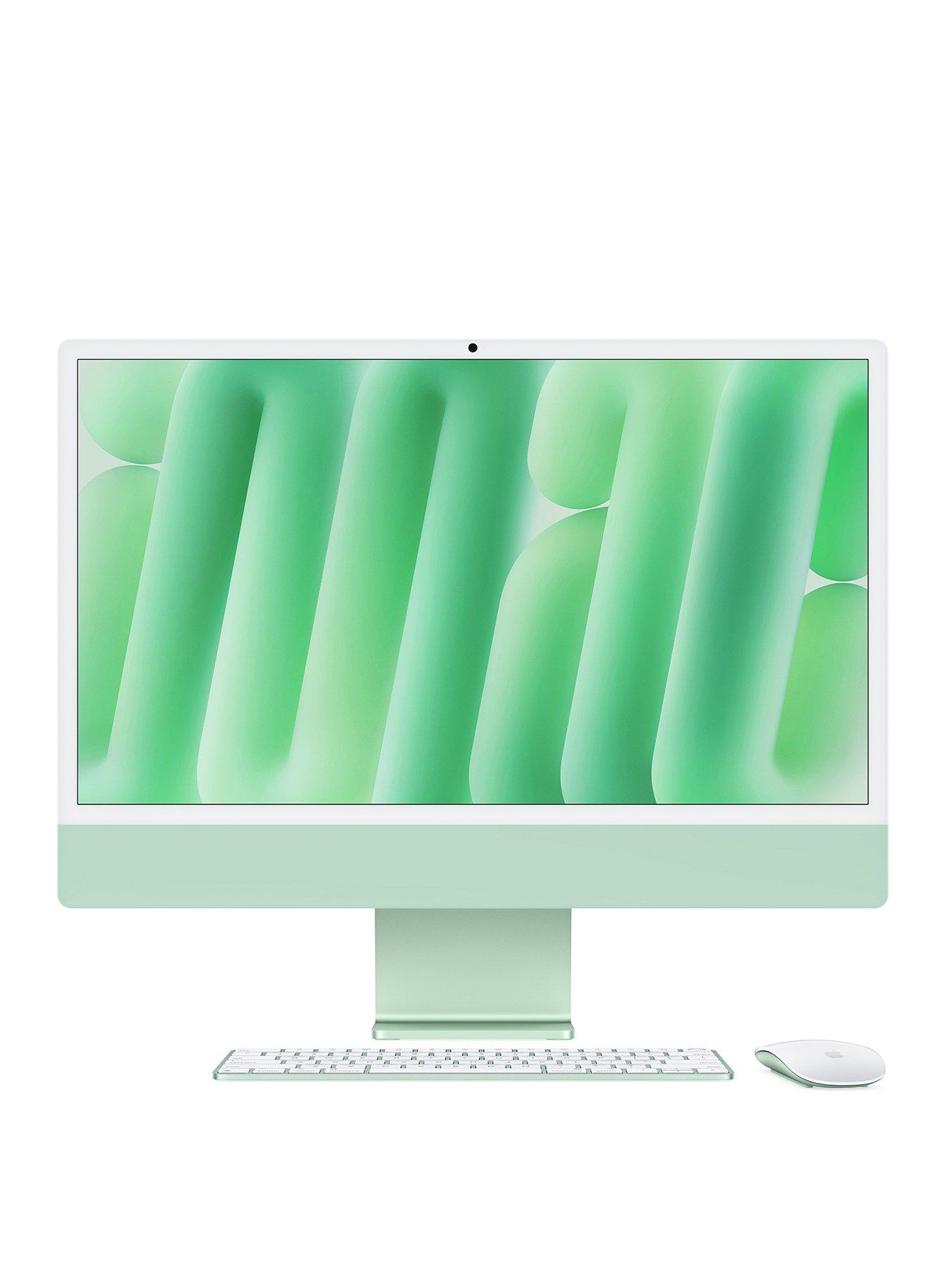Image of Apple iMac (M4, 2024) 24 inch with Retina 4.5K display, 10-core CPU and 10-core GPU, 512GB SSD - Green