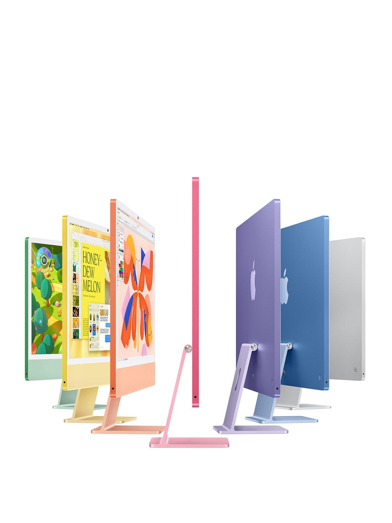 Image 3 of 7 of Apple iMac (M4, 2024) 24 inch with Retina 4.5K display, 10-core CPU and 10-core GPU, 512GB SSD - Blue