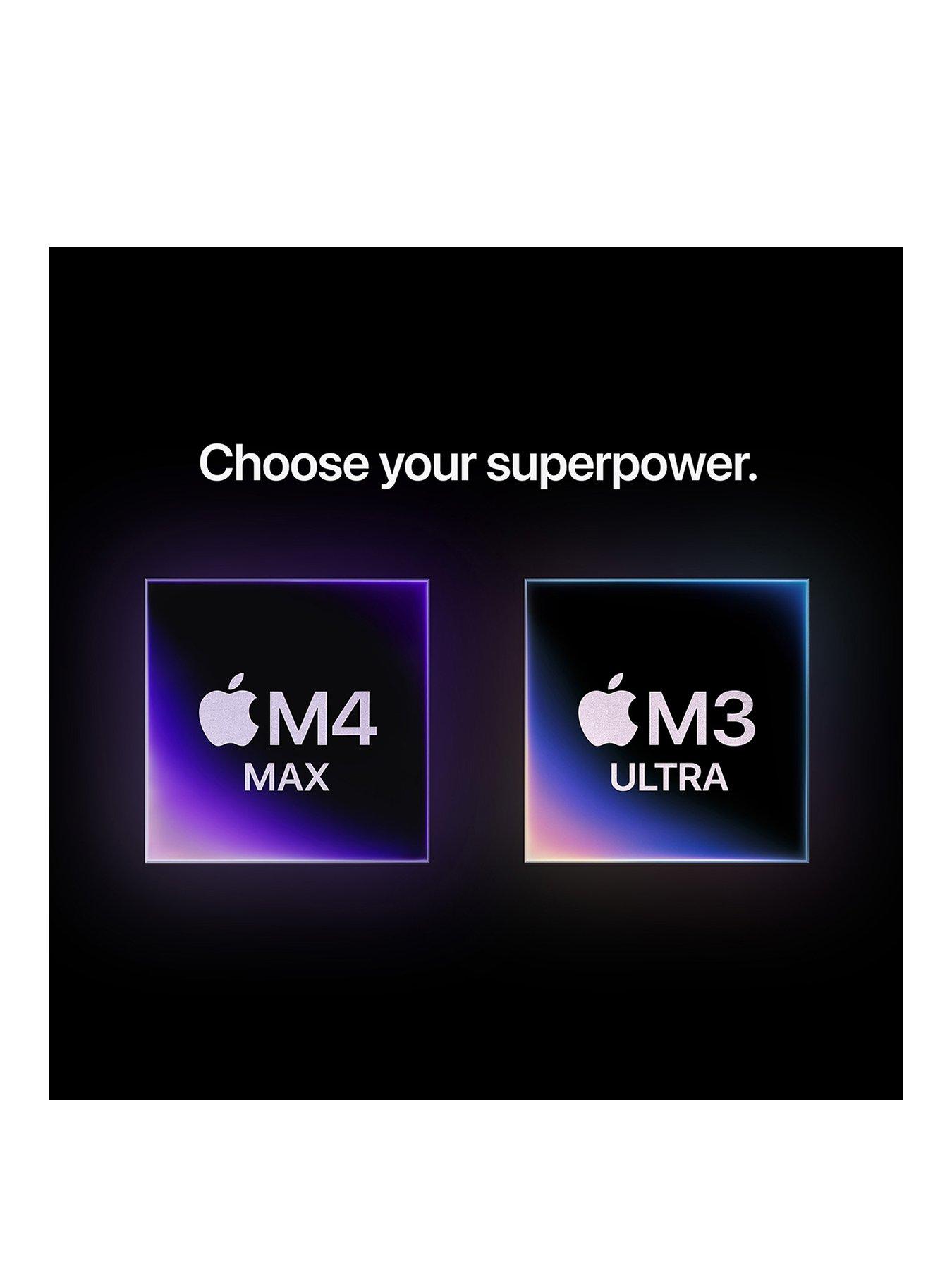 Image 2 of 7 of Apple Mac Studio (M4 Max,&nbsp;2025) with 14-core CPU, 32-core GPU, 36GB Unified Memory, 512GBB SSD - Silver