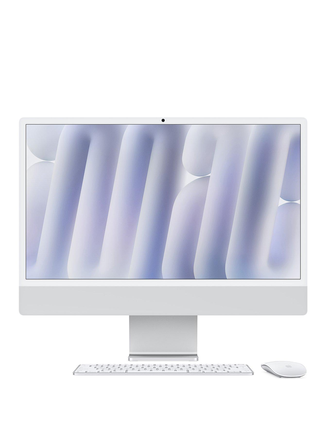 Image 1 of 7 of Apple iMac (M4, 2024) 24 inch with Retina 4.5K display, 10-core CPU and 10-core GPU, 512GB SSD - Silver