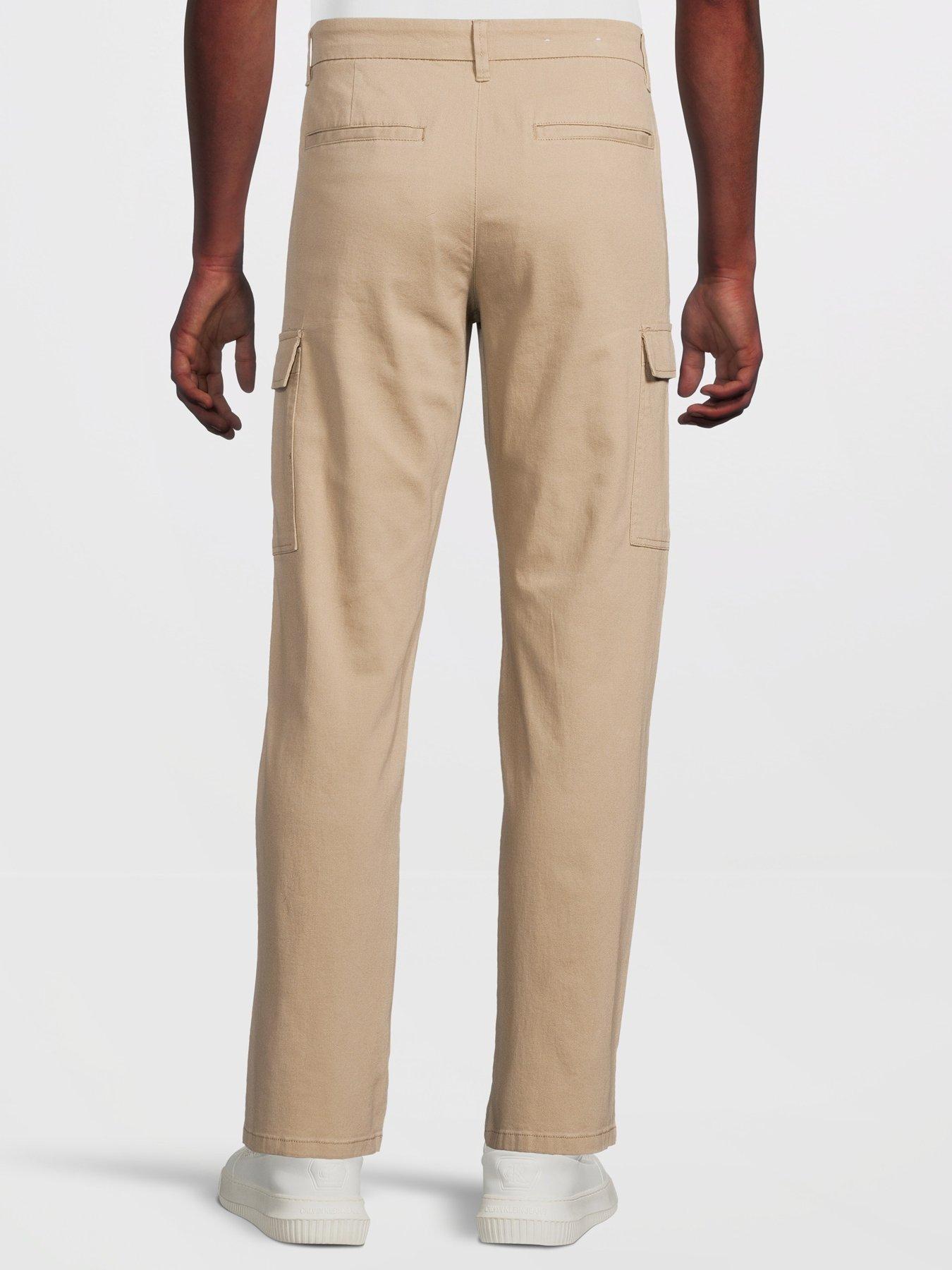 Image 2 of 5 of ONLY & SONS Nicky Straight Fit Cargo Trousers - Chinchilla