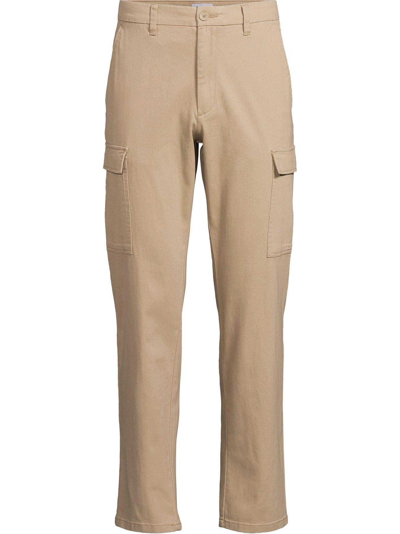 Image 5 of 5 of ONLY & SONS Nicky Straight Fit Cargo Trousers - Chinchilla