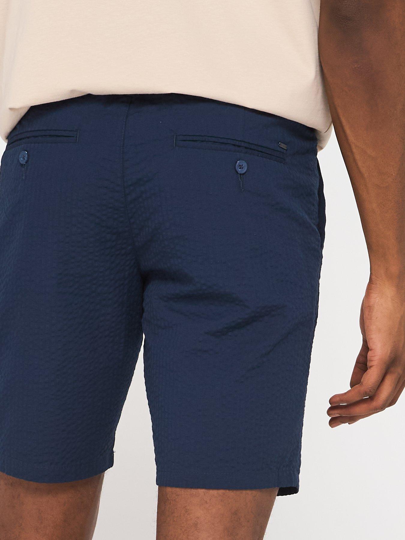 only-sons-only-amp-sons-leo-life-0009-seersucker-shorts-navyoutfit