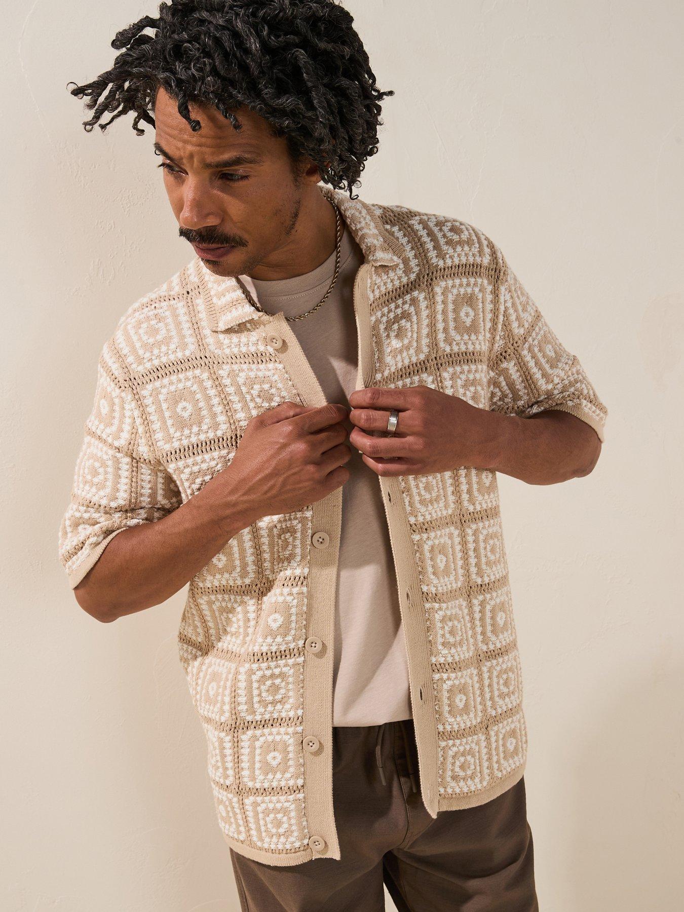 only-sons-bart-rlx-5-short-sleeve-shirt-knit-light-brown
