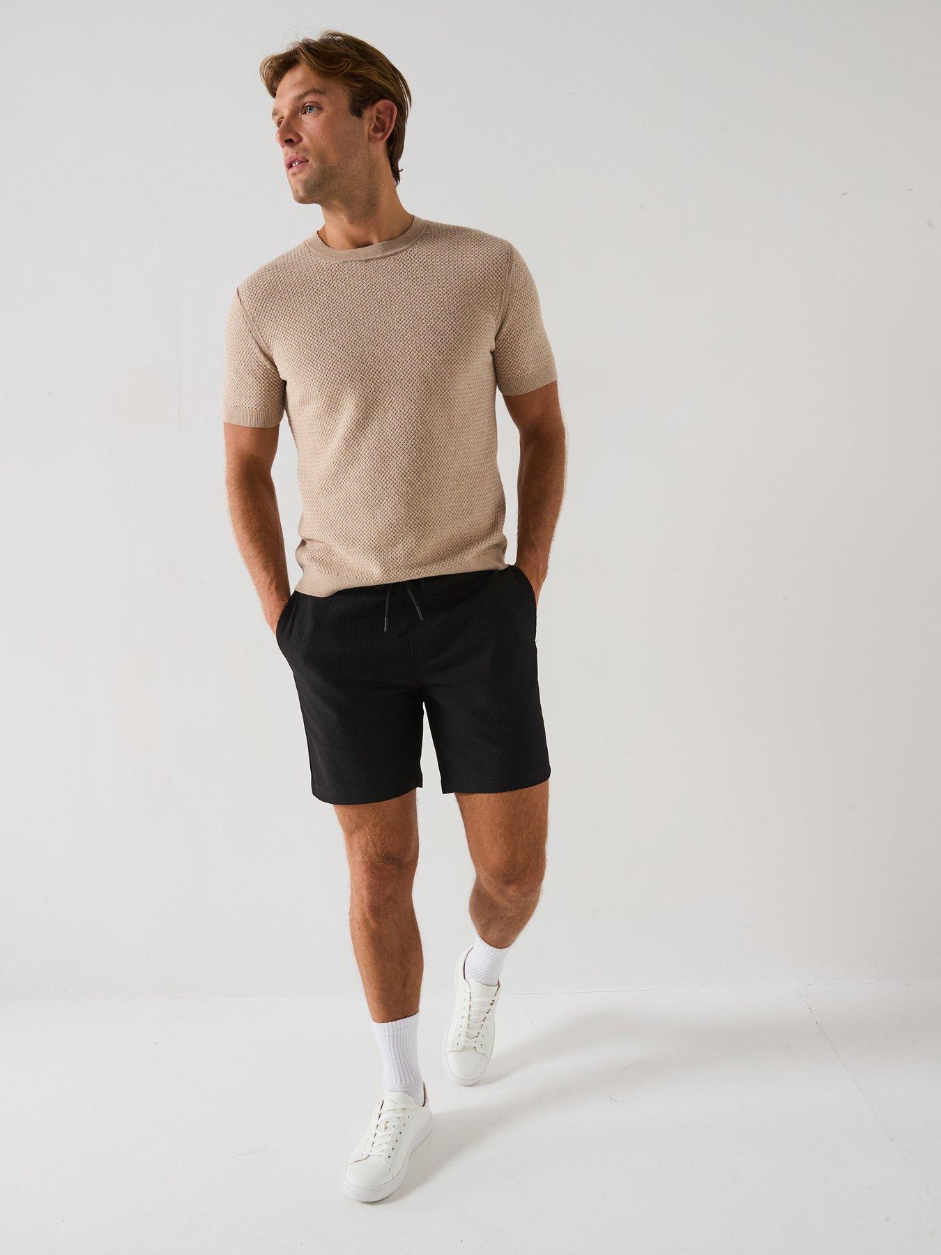 only-sons-only-amp-sons-tel-life-plizze-shorts-blackdetail