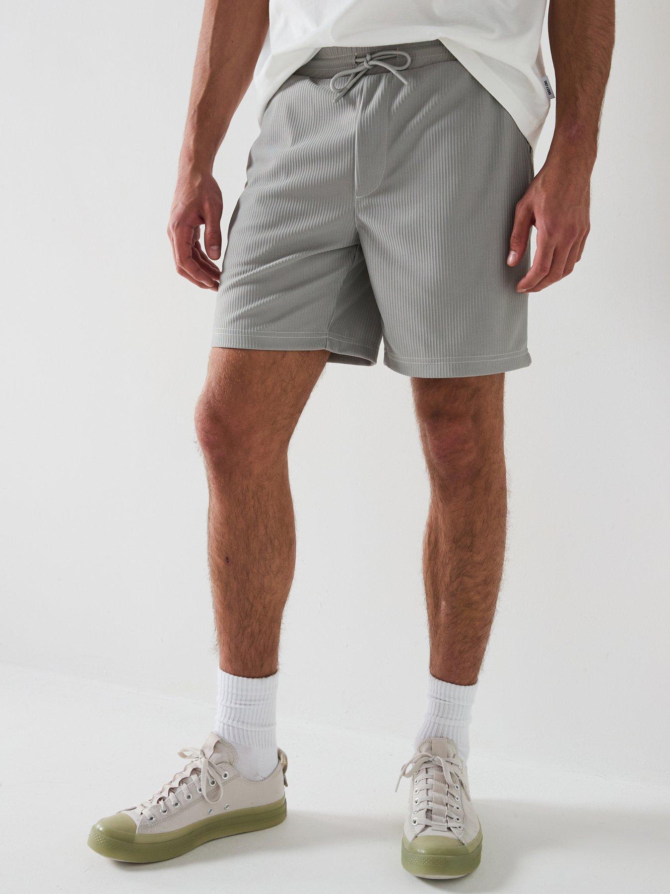 only-sons-only-amp-sons-tel-life-plizze-shorts-grey