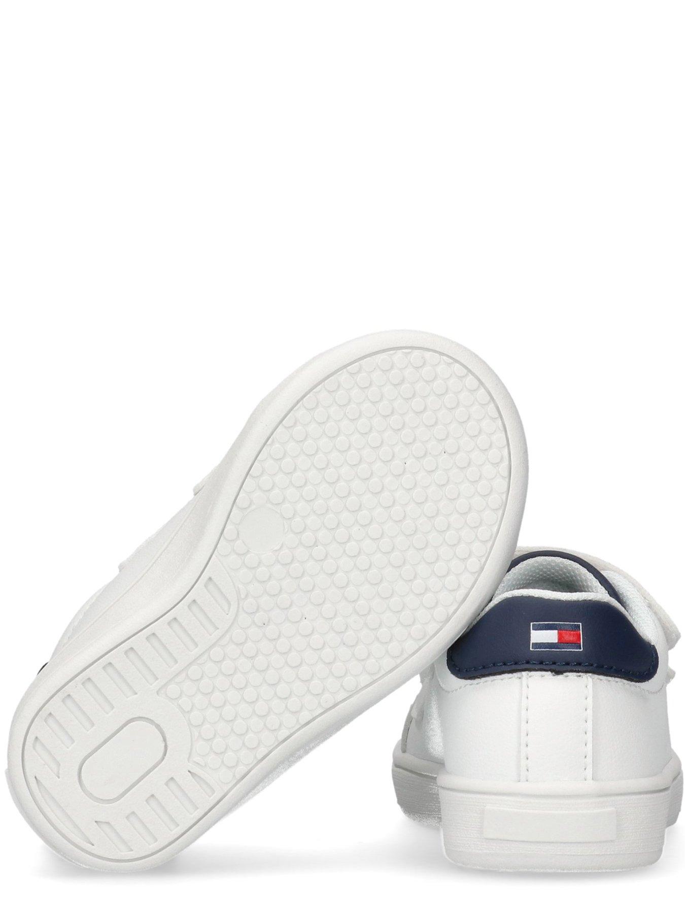 tommy-hilfiger-kids-logan-flag-low-cut-lace-upvelcro-trainers-whitedetail