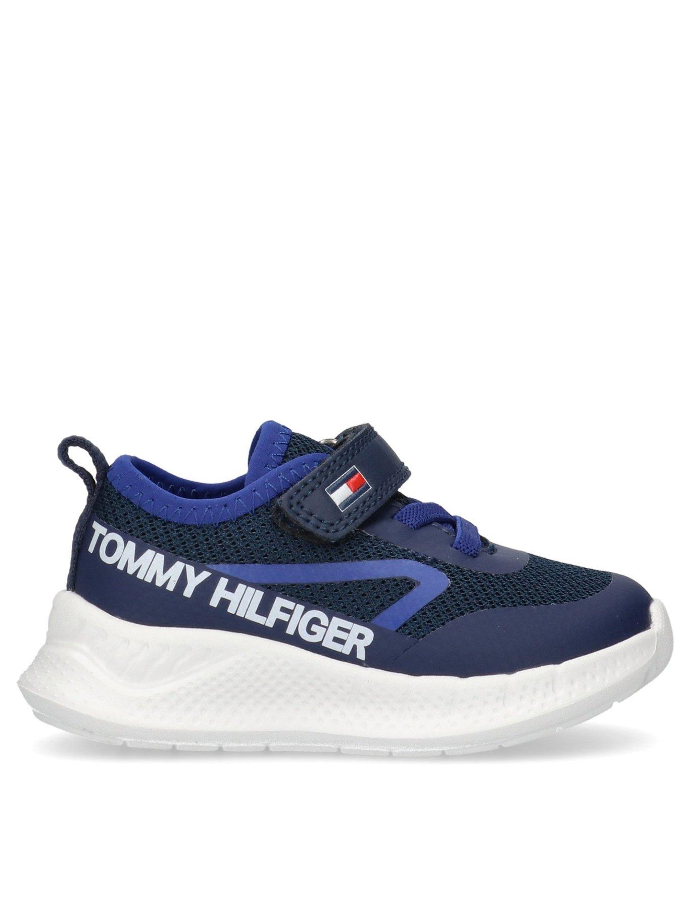 tommy-hilfiger-boys-connor-low-cut-lace-upvelcro-trainers-navy