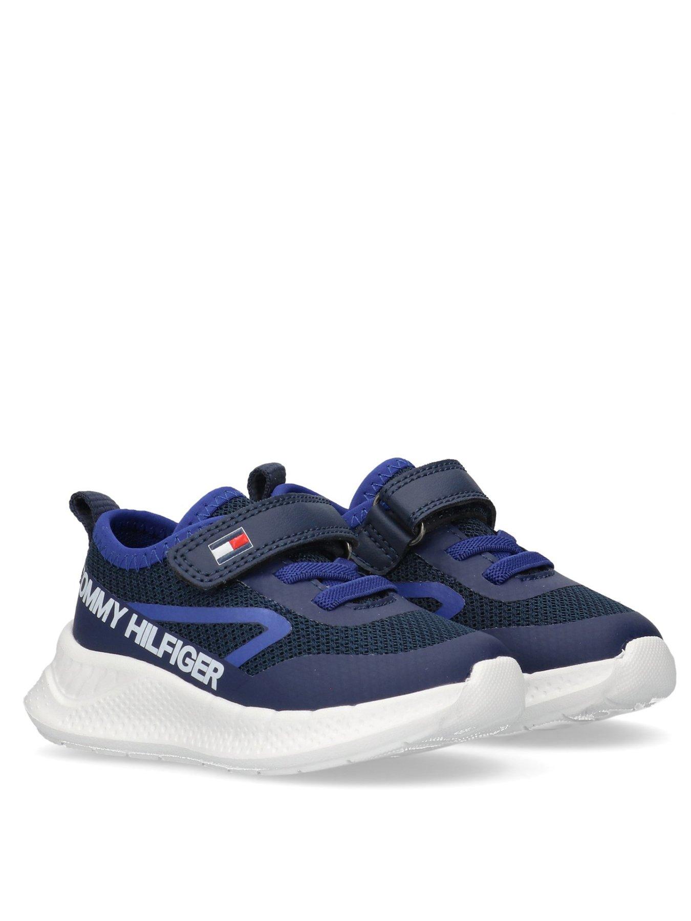 tommy-hilfiger-boys-connor-low-cut-lace-upvelcro-trainers-navystillFront