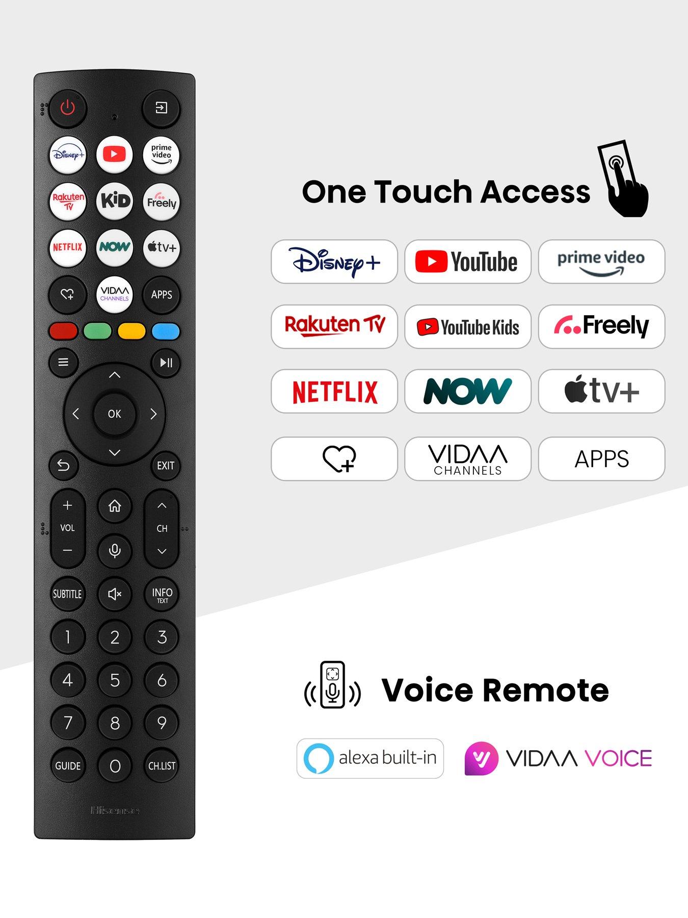 Image 5 of 7 of Hisense 55A85NTUK 55-inch, OLED 4K Ultra HD Smart TV