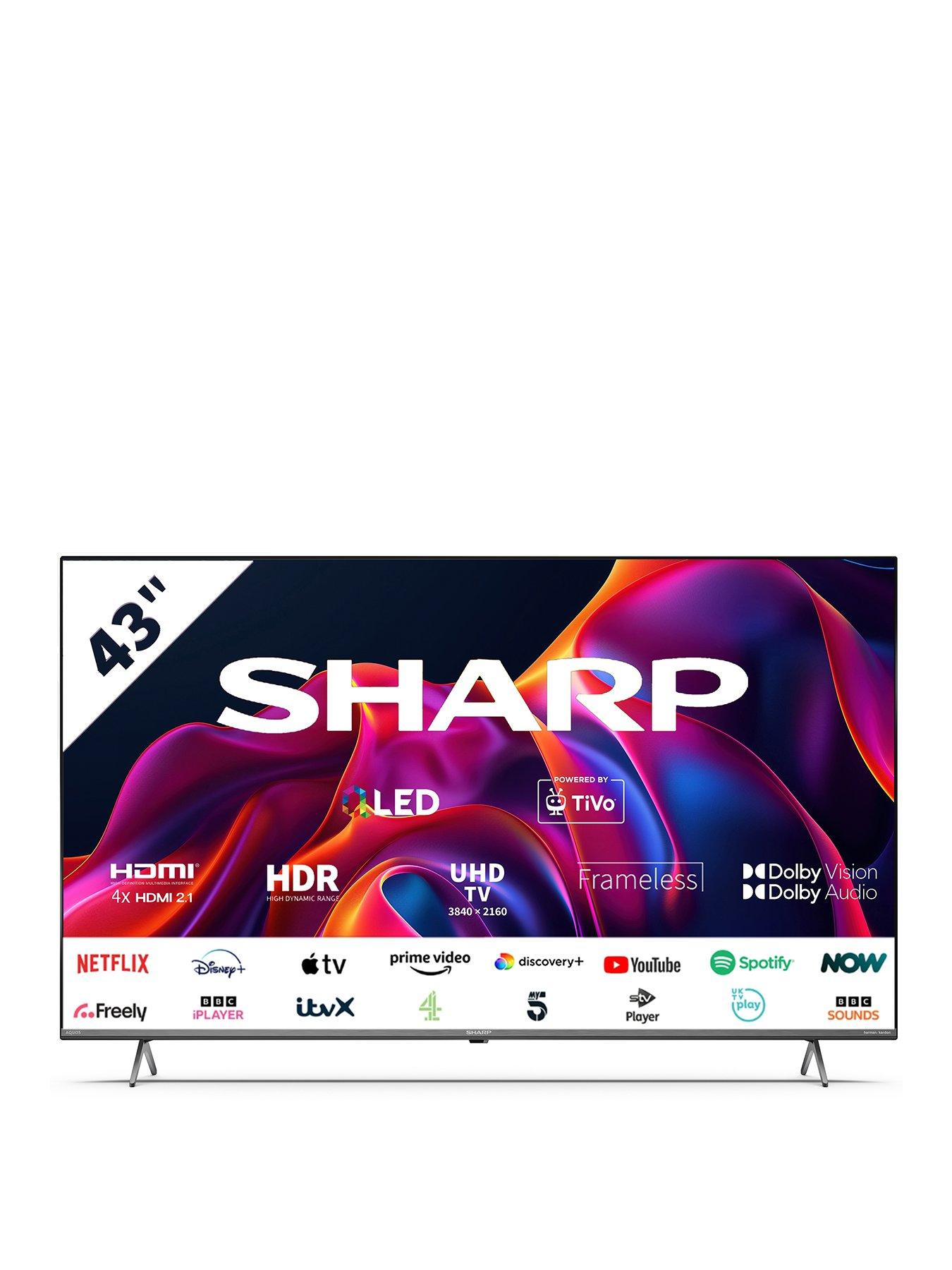 sharp-43gm6245knbsp43-inch-uhd-4knbspq-led-tivo-smart-tv-withnbspfreely