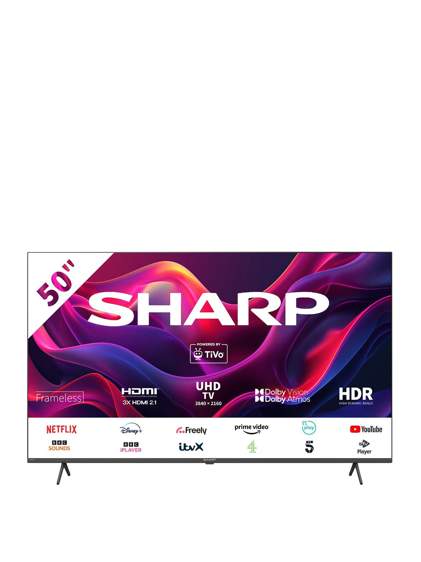 sharp-50gk4245k-50-inch-uhd-4k-tivo-smart-tv-with-freely