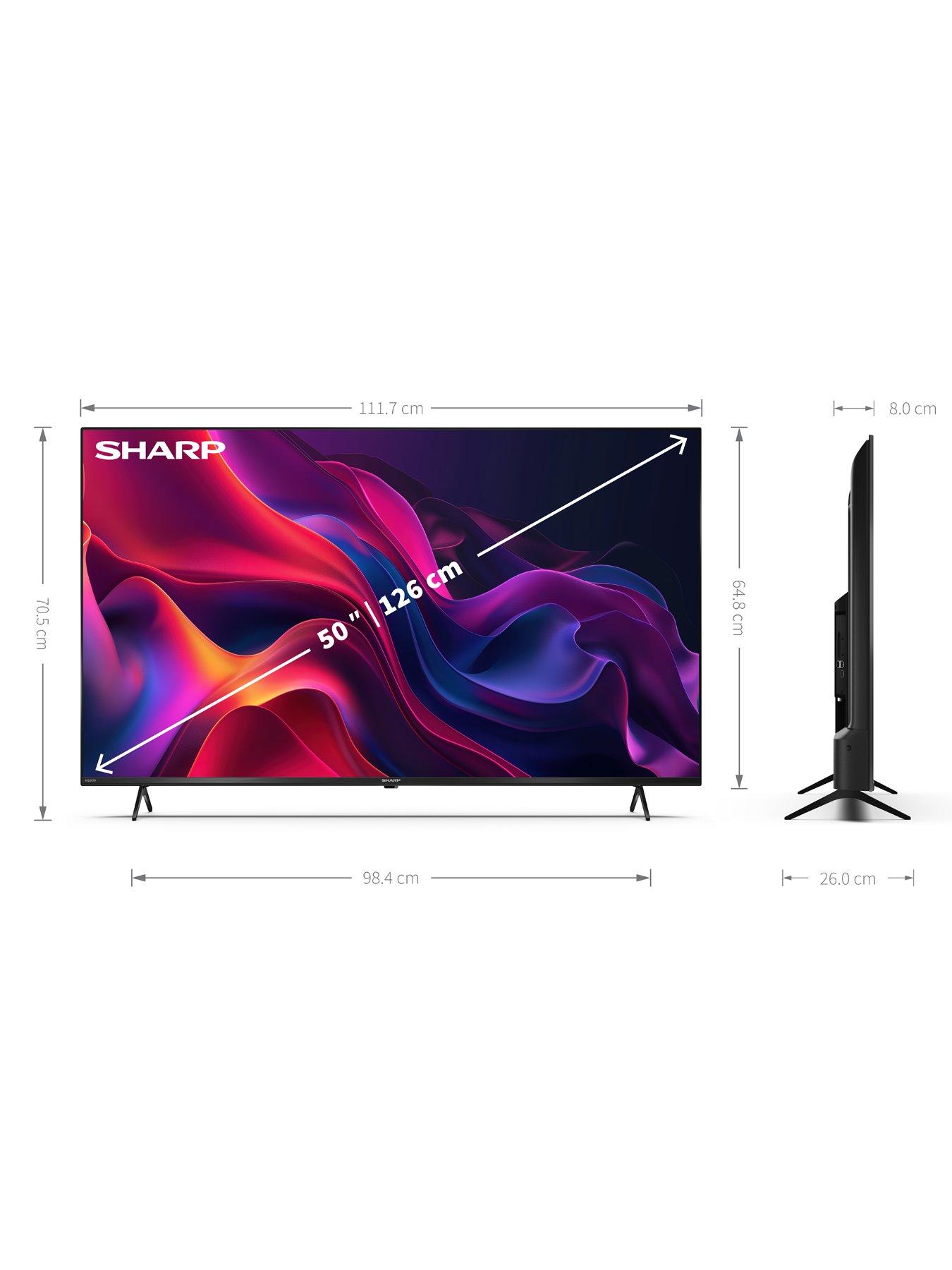 sharp-50gk4245k-50-inch-uhd-4k-tivo-smart-tv-with-freelyoutfit