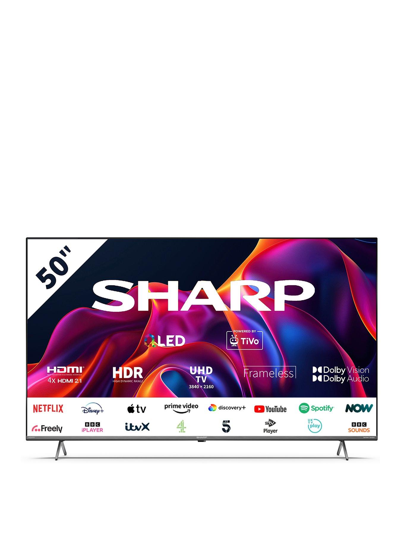 sharp-50gm6245k-50-inch-uhd-4knbspq-led-tivo-smart-tv-withnbspfreely