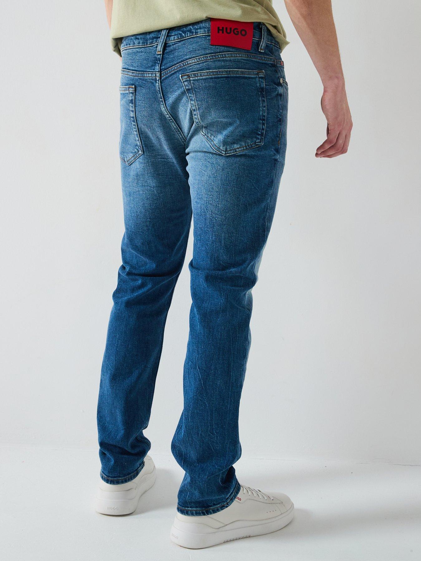 Image 2 of 5 of HUGO 708 Slim Fit Jeans - Medium Blue