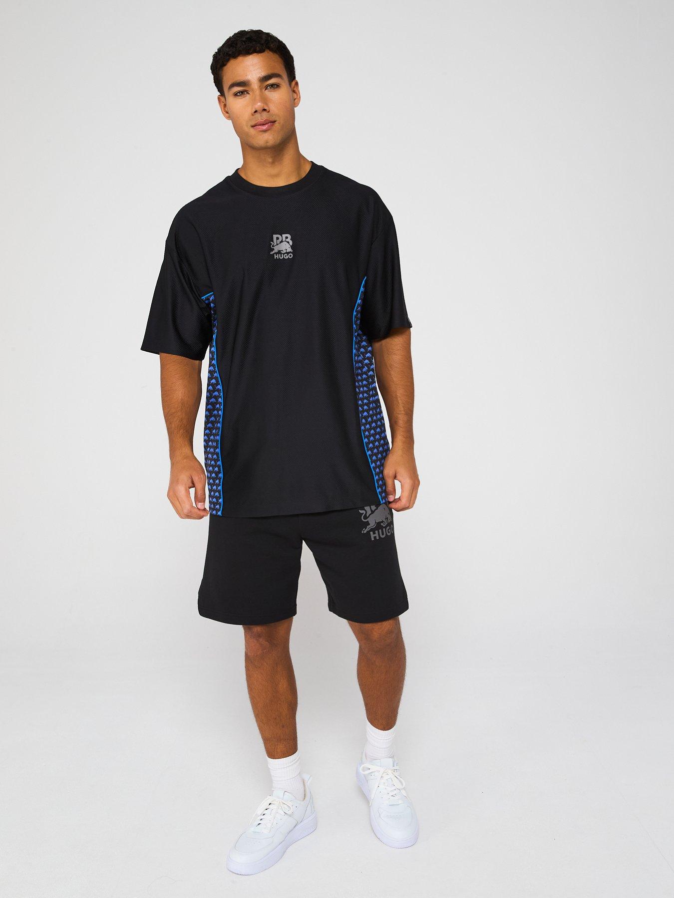 Image 3 of 5 of HUGO X RB Dinokey Tech T-Shirt - Black