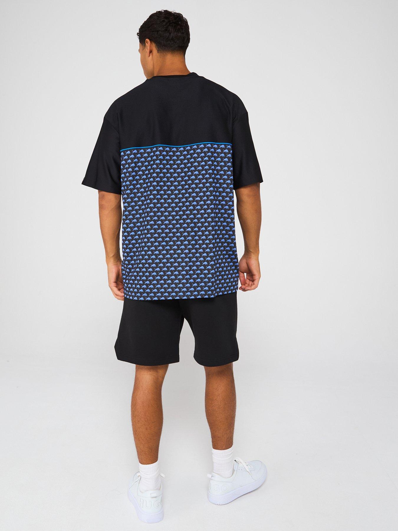 Image 5 of 5 of HUGO X RB Dinokey Tech T-Shirt - Black