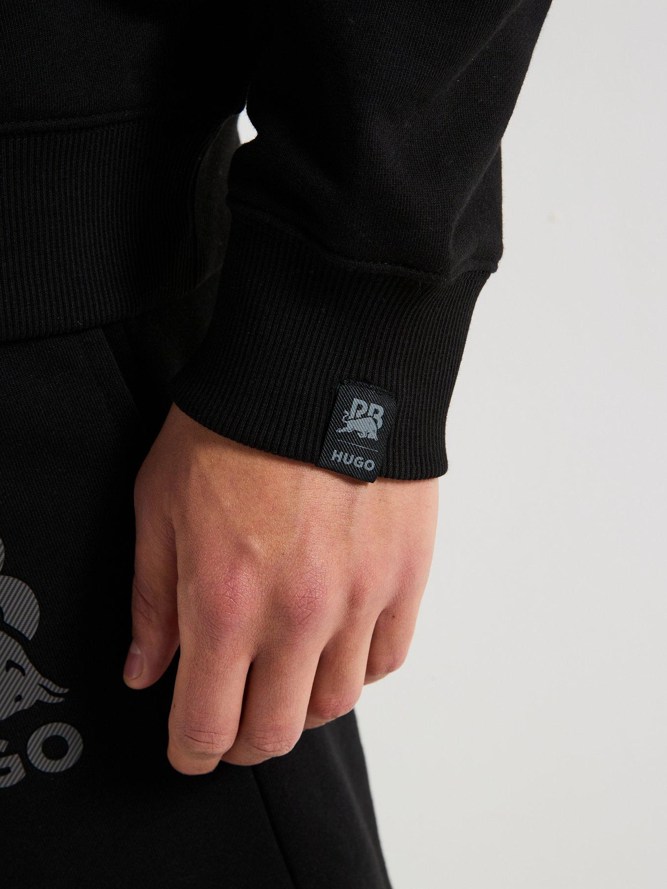 hugo-x-rb-dahrain-reflective-logo-crew-neck-sweatshirt-blackdetail