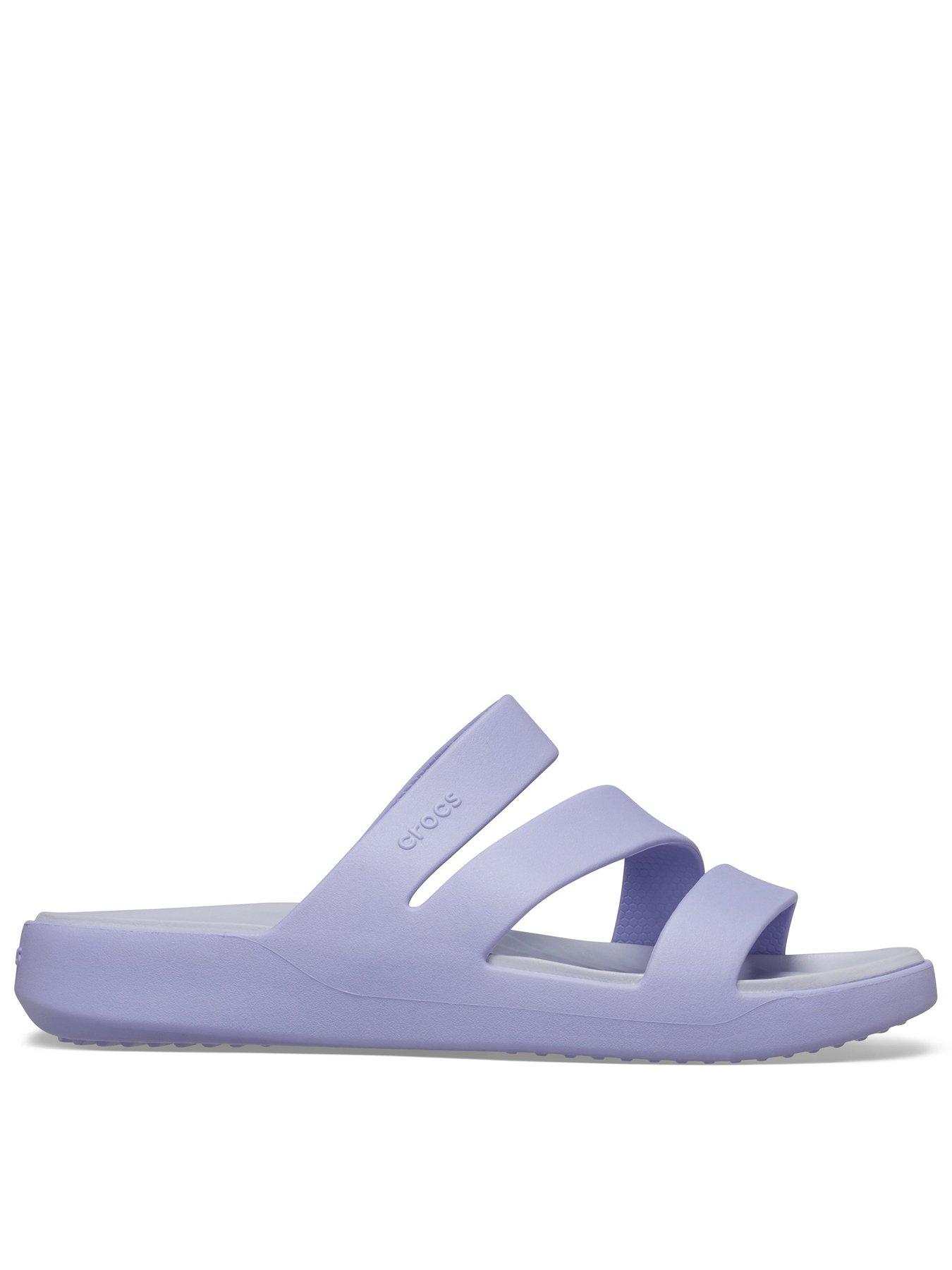 Crocs Getaway Strappy Sandal - Purple