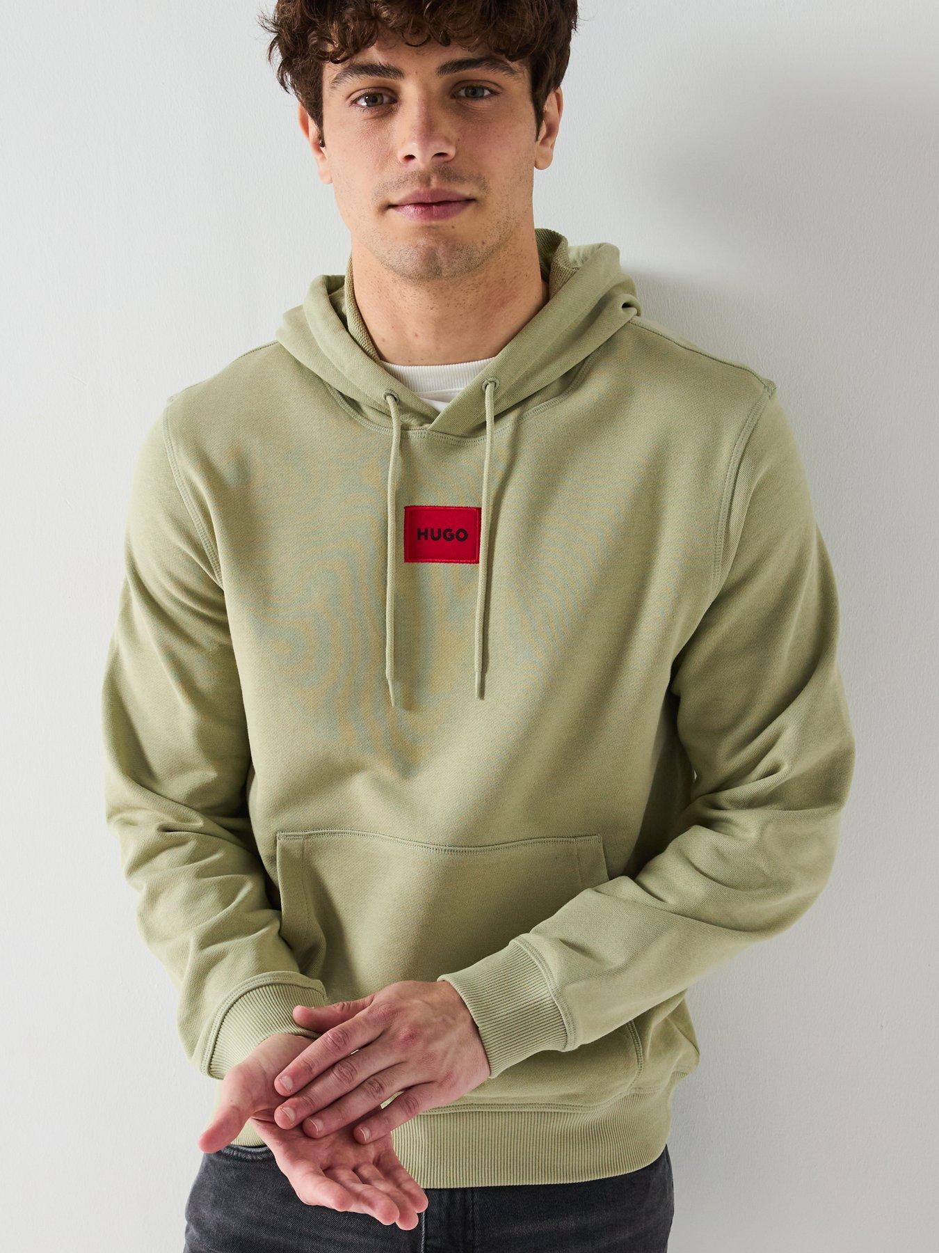 hugo-daratschi214-centre-patch-logo-hoodie-greendetail