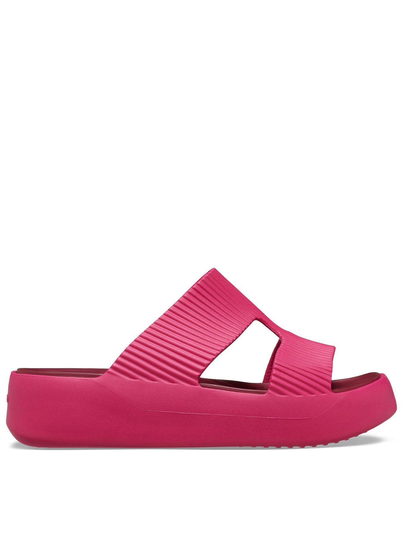 crocs-getaway-groove-platform-h-strap-pinkfront