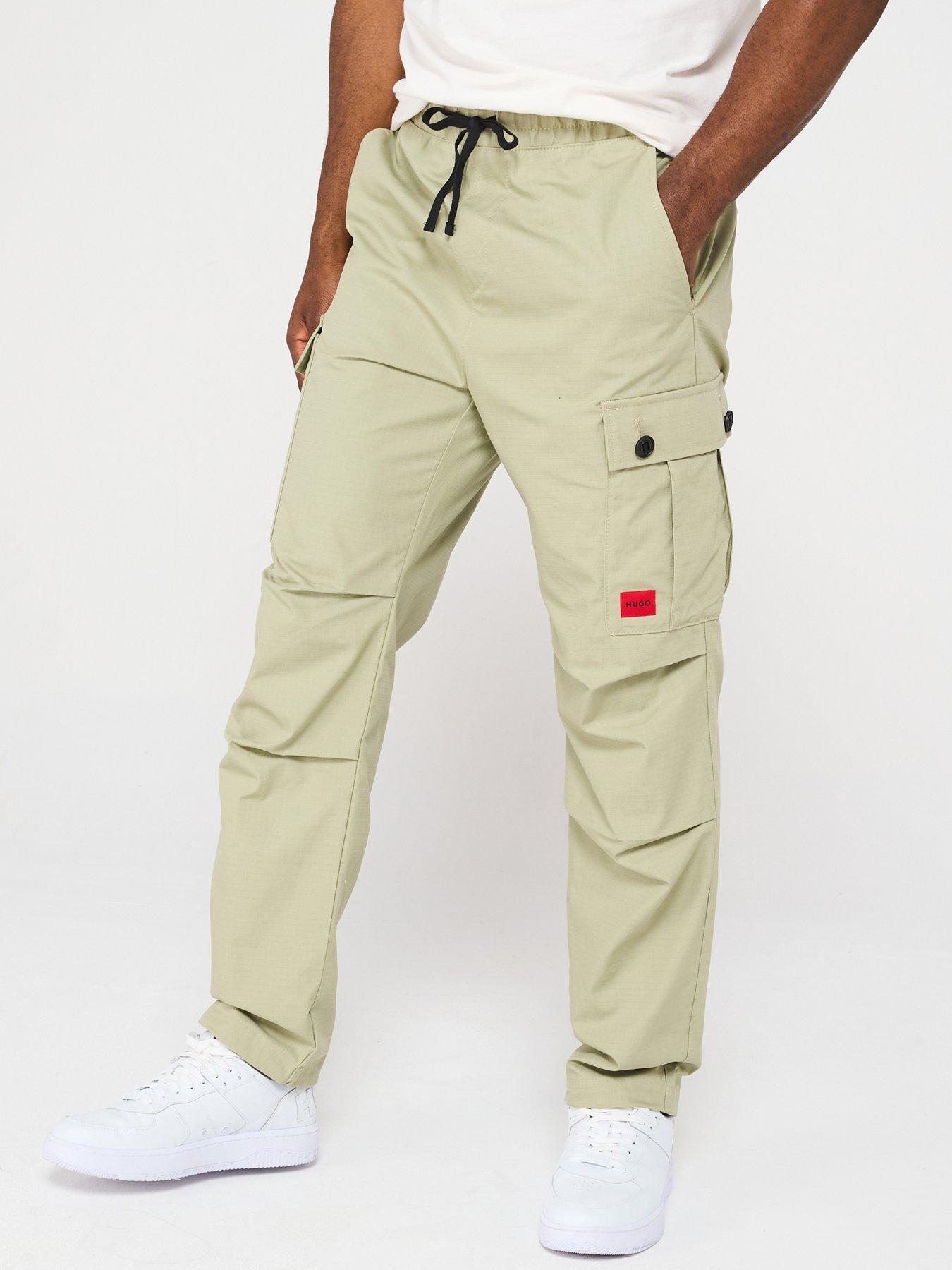 undefined Garlo233 Regular Fit Drawstring Cargo Pants - Green
