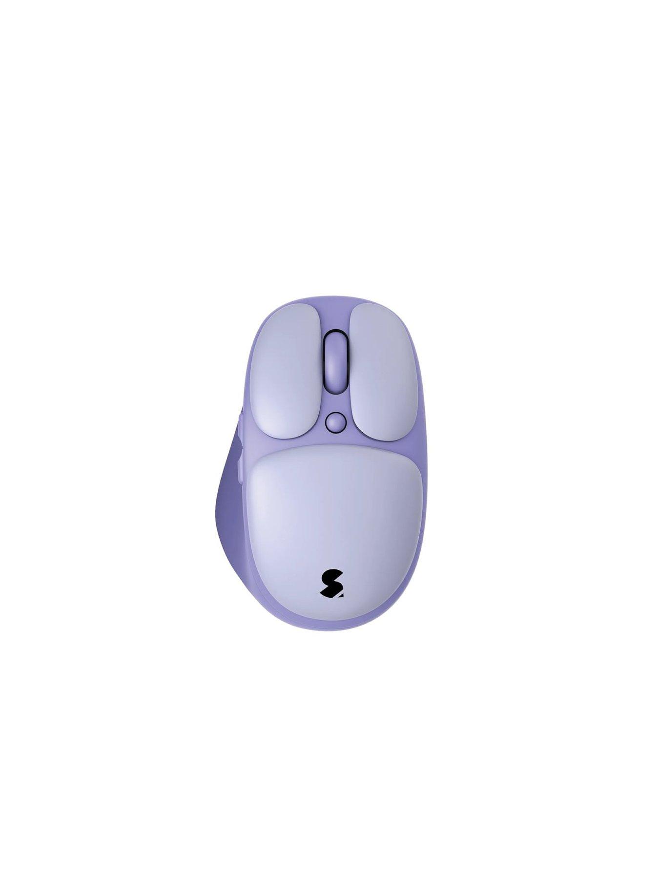 Image 4 of 7 of Styletech Styletech MK520 Wireless Pastel Keyboard and Mouse Bundle - Lavender