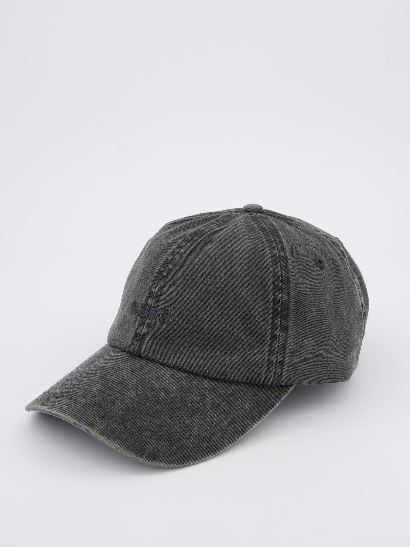 Image 2 of 4 of HUGO Mett Washed Small Logo Cap- Black